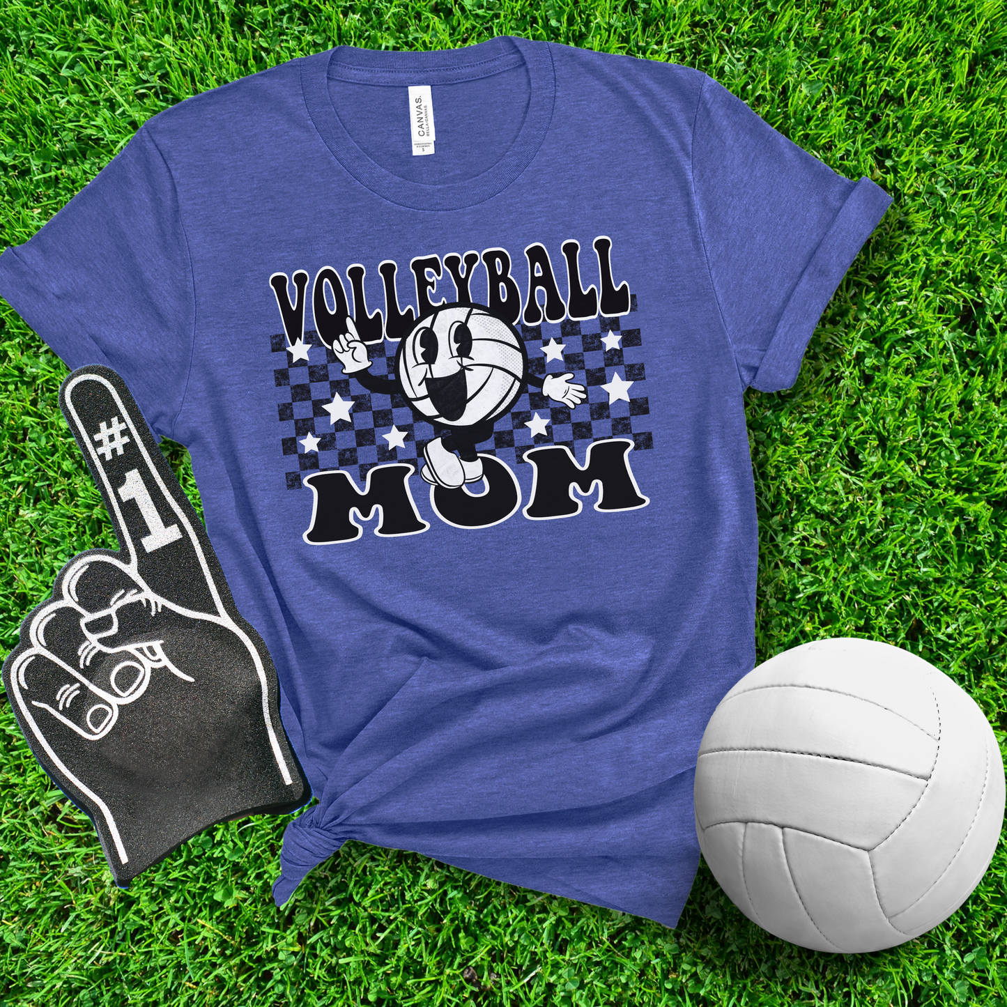 Volleyball Mom Character Tee