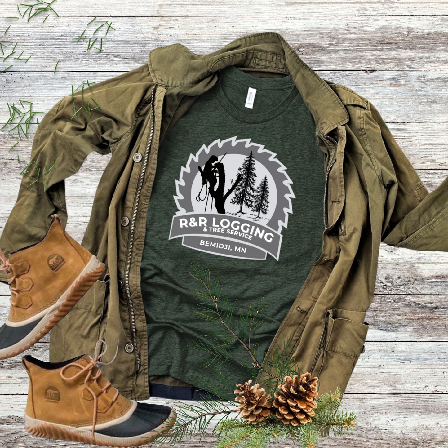 R & R Logging & Tree Service Long Sleeve