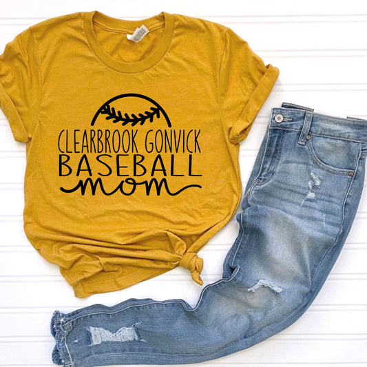 CLEARBROOK GONVICK BASEBALL for Mom & Grandma